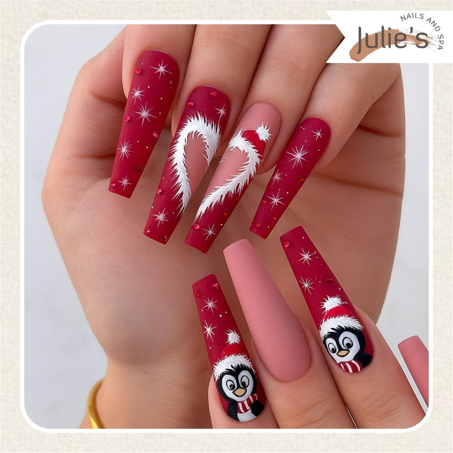 Nail design by Julie's Nails and Spa